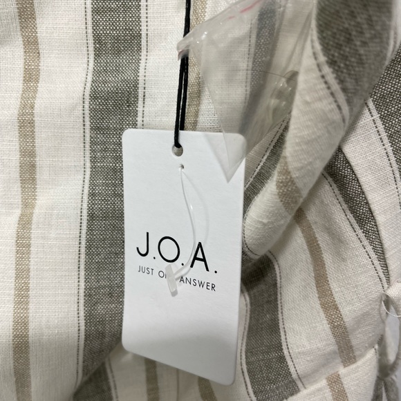 NWT JOA Striped Dress Size Medium - Picture 4 of 12